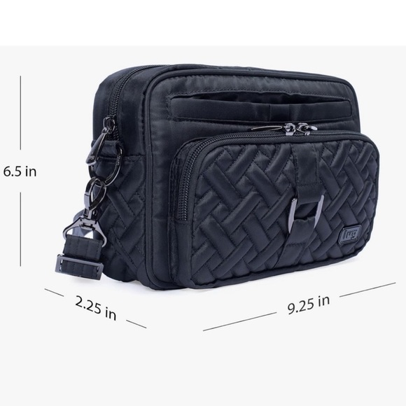 LUG CAROUSEL CROSSBODY BAG RIVER WALK BLUE RFID - Picture 11 of 11